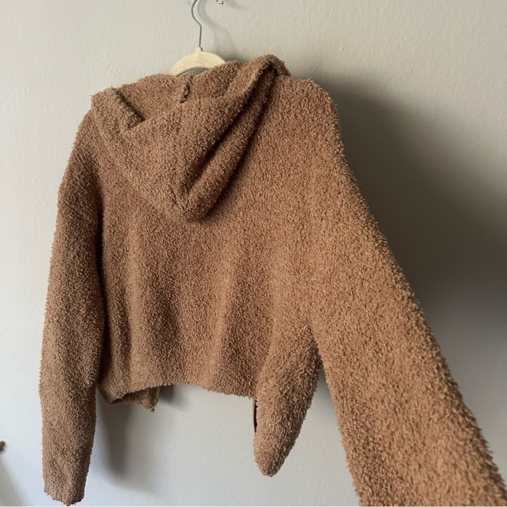 SKIMS Cozy Knit Zip Up Hoodie without Zipper Large - Picture 10 of 10